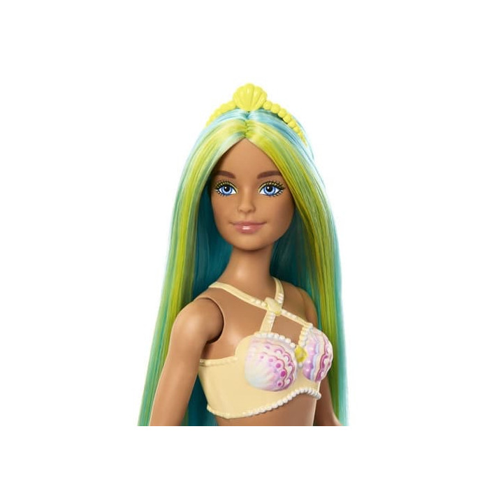 Barbie POHÁDKOVÁ MOŘSKÁ PANNA - MODRÁ