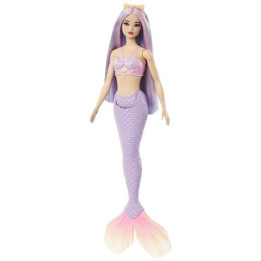 Barbie POHÁDKOVÁ MOŘSKÁ PANNA - FIALOVÁ