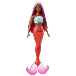 Barbie POHÁDKOVÁ MOŘSKÁ PANNA - ORANŽOVÁ