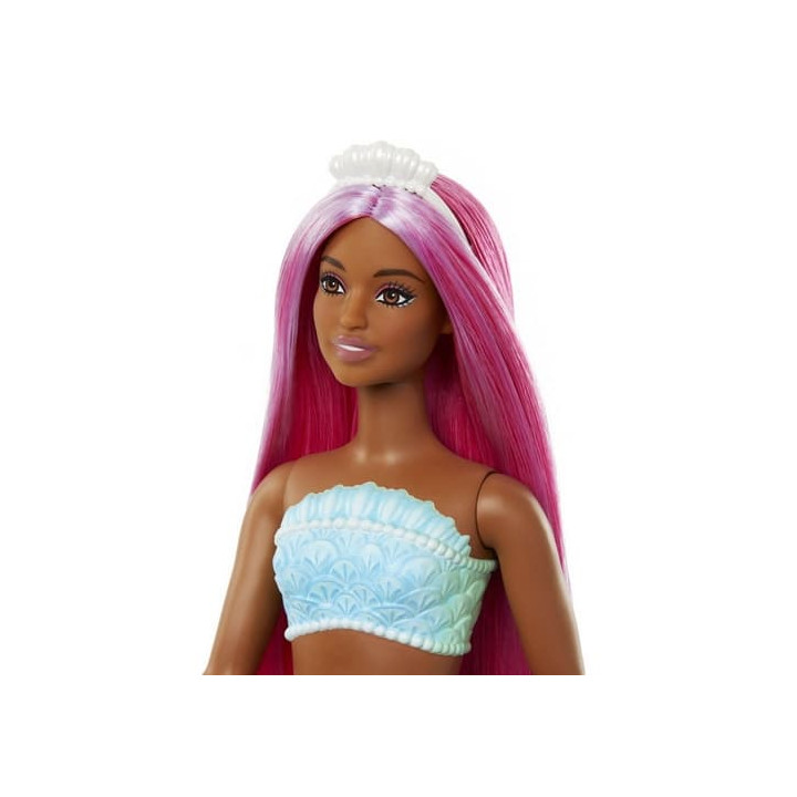 Barbie POHÁDKOVÁ MOŘSKÁ PANNA - ORANŽOVÁ