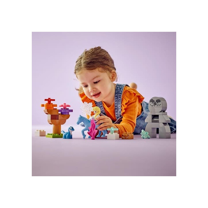 Lego Duplo 10418 Elsa a Bruni v začarovaném lese