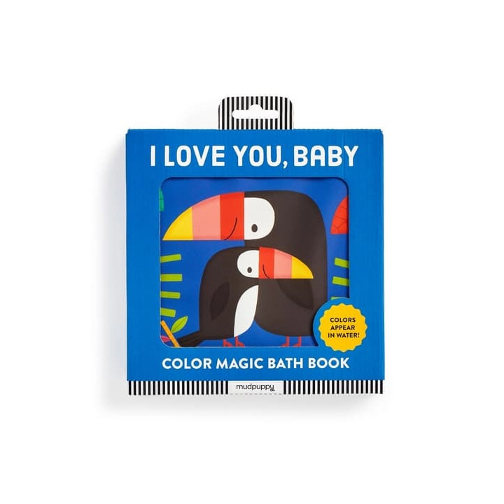 Mudpuppy Knížka ke koupání I Love You