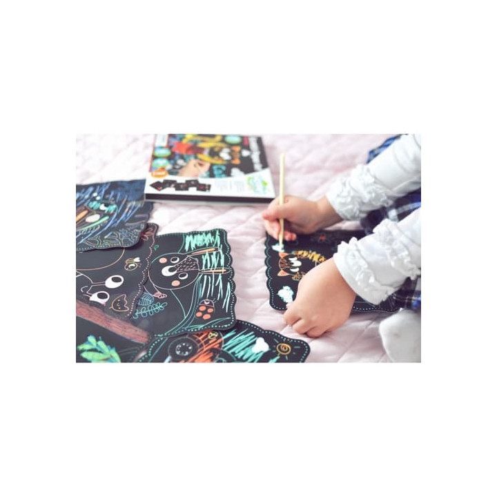 ART&FUN Kreativní sada vyškrabování obrázků pro děti
