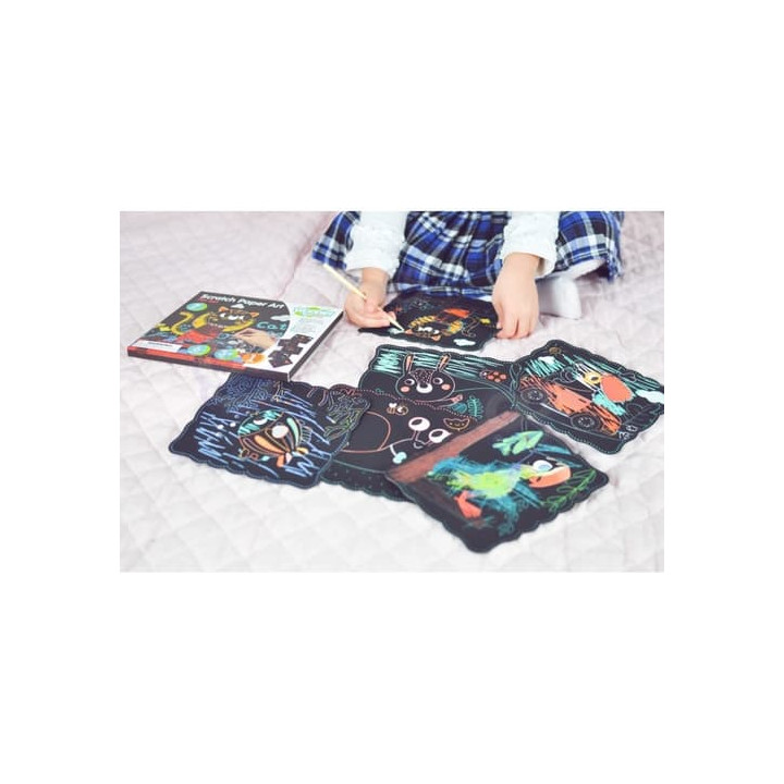 ART&FUN Kreativní sada vyškrabování obrázků pro děti