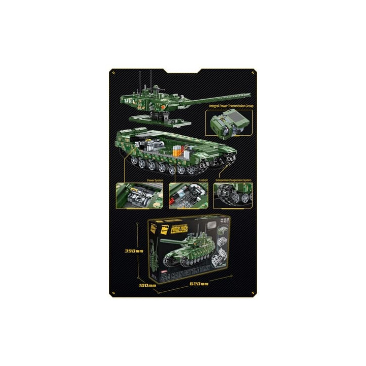 Qman Bojová zóna 23014 Hlavní bojový tank 99A