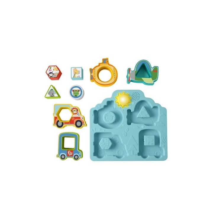 Fisher Price PUZZLE DOPRAVNÍ PROSTŘEDKY SE ZVUKY