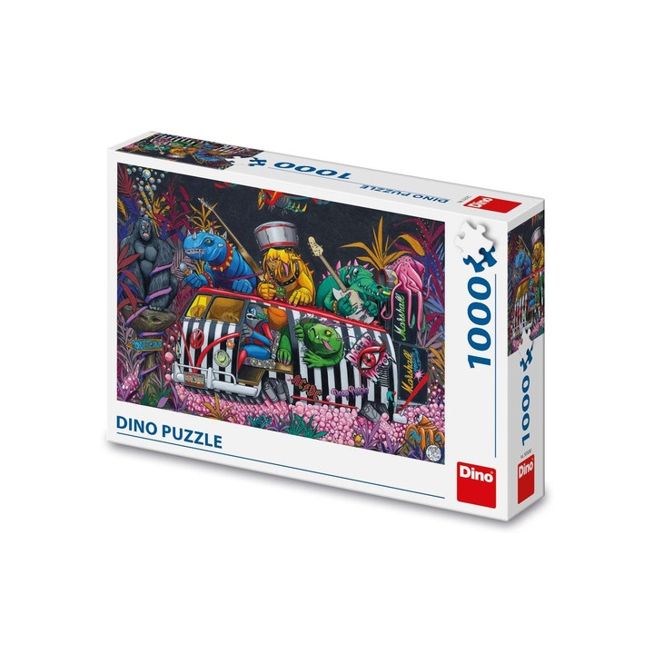 Dino PŘÍŠERKY NA TRIPU 1000 Puzzle