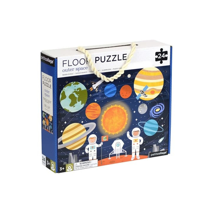 Petit Collage Podlahové puzzle Vesmír