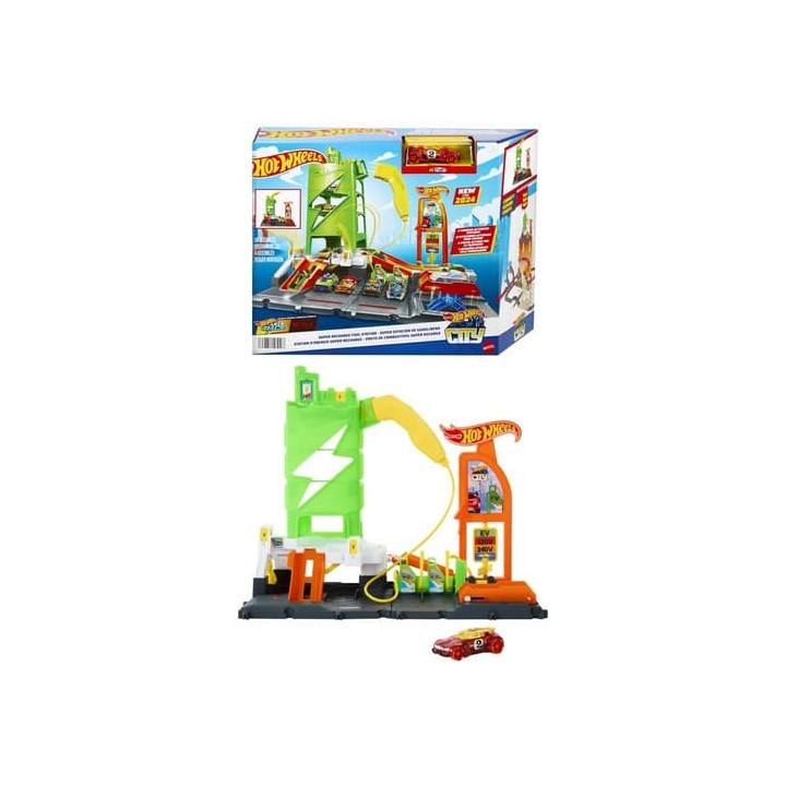 Hot Wheels CITY SUPER NABÍJECÍ STANICE
