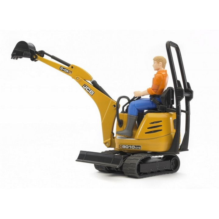 BWORLD 62002 Mikrobagr JCB s figurkou