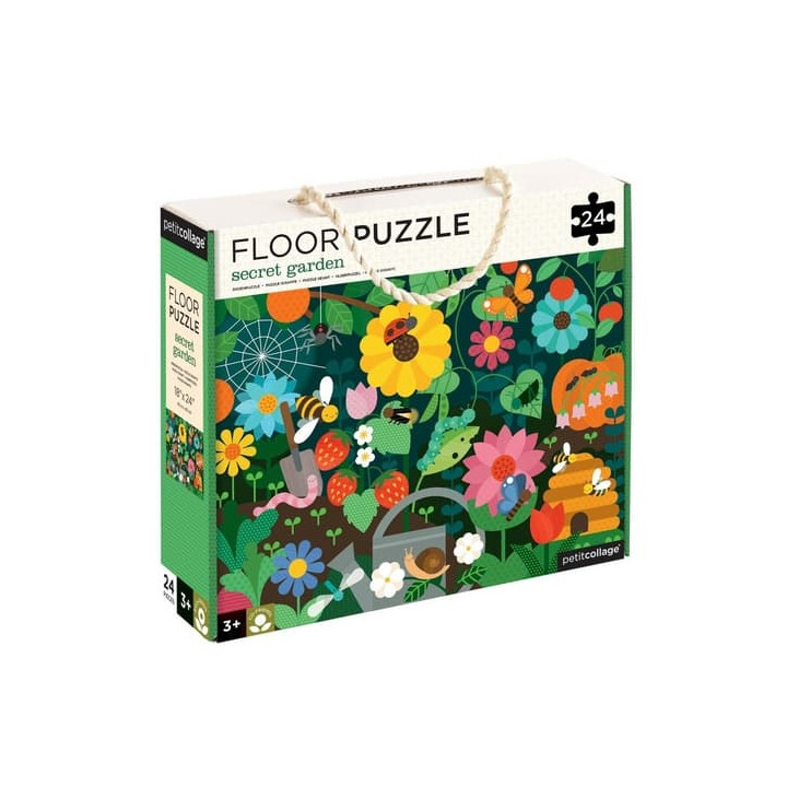 Petitcollage Podlahové puzzle tajemná zahrada