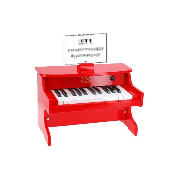 Vilac Elektronické piano červené