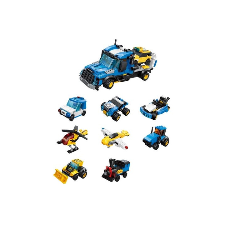 Qman City Tow Truck 1809 komplet 8v1