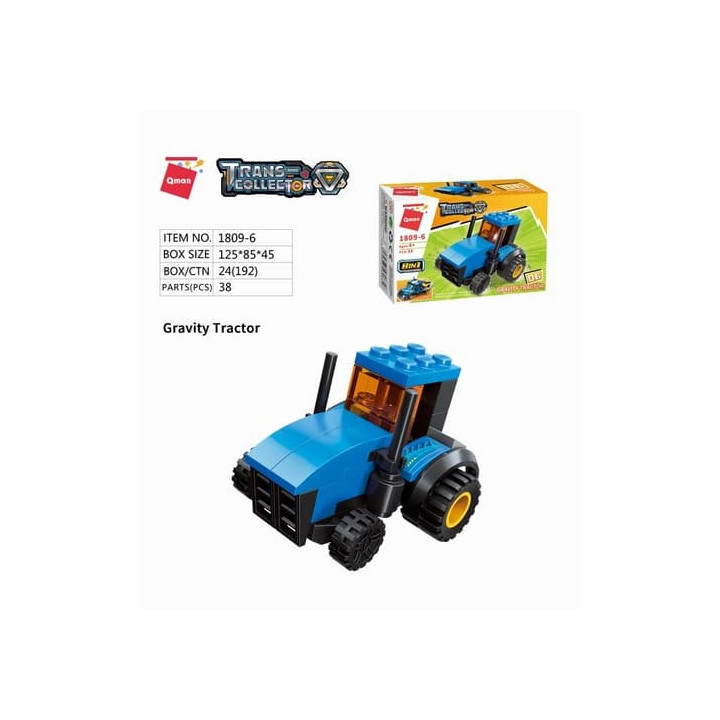 Qman City Tow Truck 1809 komplet 8v1