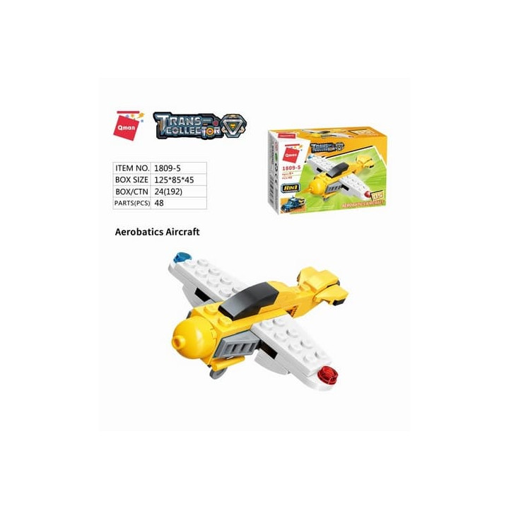 Qman City Tow Truck 1809 komplet 8v1