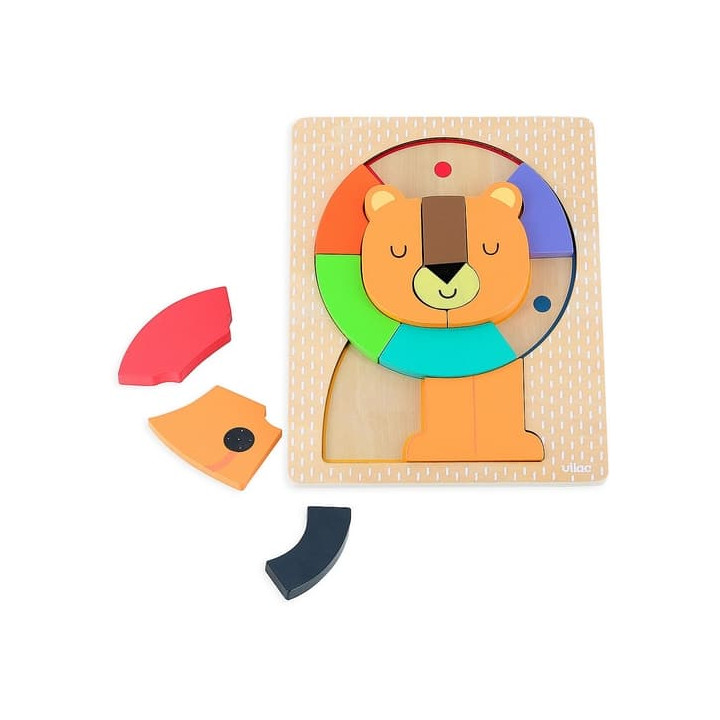 Vilac Vkládací puzzle Lev