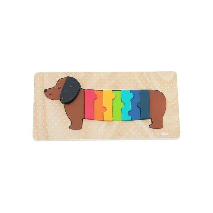 Vilac Vkládací puzzle Pejsek
