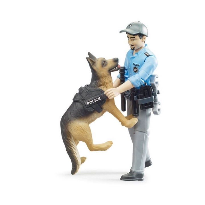 Bruder 62150 BWORLD Policista se psem