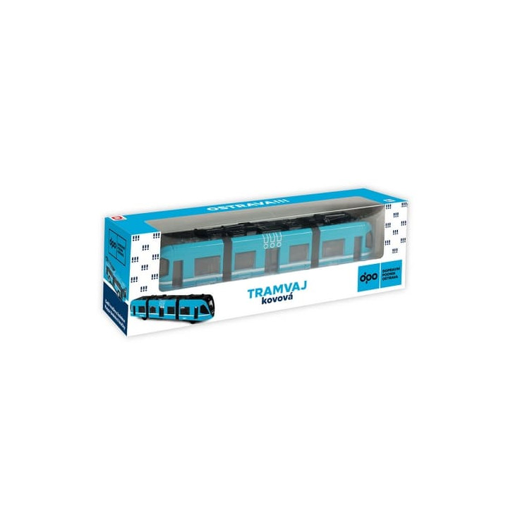 Rappa Kovová moderní tramvaj DPO Ostrava 23 cm