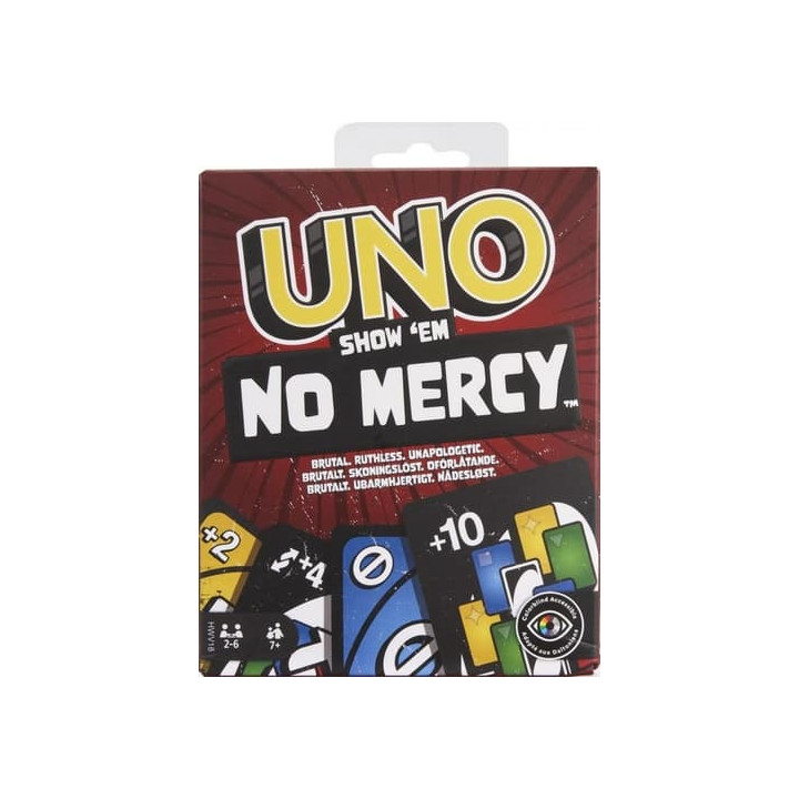 Karetní hra UNO SHOW 'EM NO MERCY
