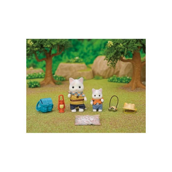 Sylvanian Families Průzkumná sada - Latte Cat Bratr a miminko