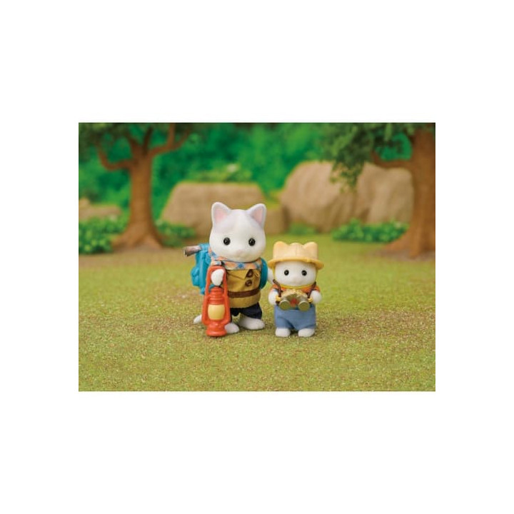 Sylvanian Families Průzkumná sada - Latte Cat Bratr a miminko