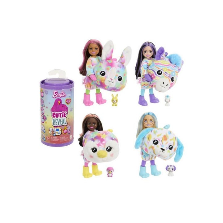Barbie Chelsea barevné sny - Cutie reveal