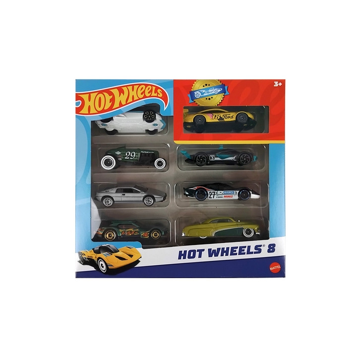 Hot Wheels 8KS ANGLIČÁK - SET 2