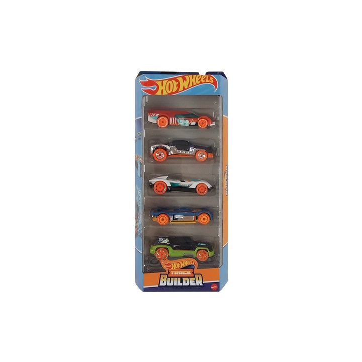 Hot Wheels Angličák 5ks - HW TRACK BUILDER