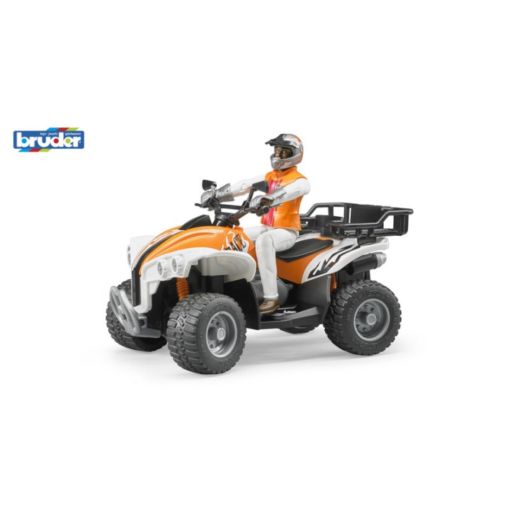 BWORLD 63000 Čtyřkolka s figurkou