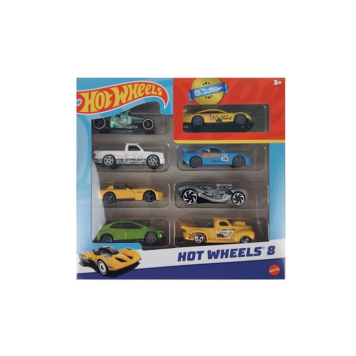 Hot Wheels 8KS ANGLIČÁK - SET 4