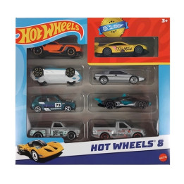 Hot Wheels 8KS ANGLIČÁK - SET 1