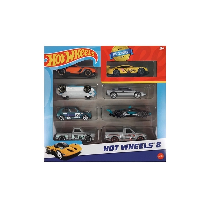 Hot Wheels 8KS ANGLIČÁK - SET 1