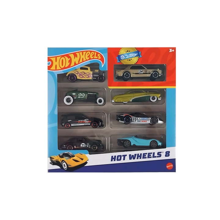 Hot Wheels 8KS ANGLIČÁK - SET 3
