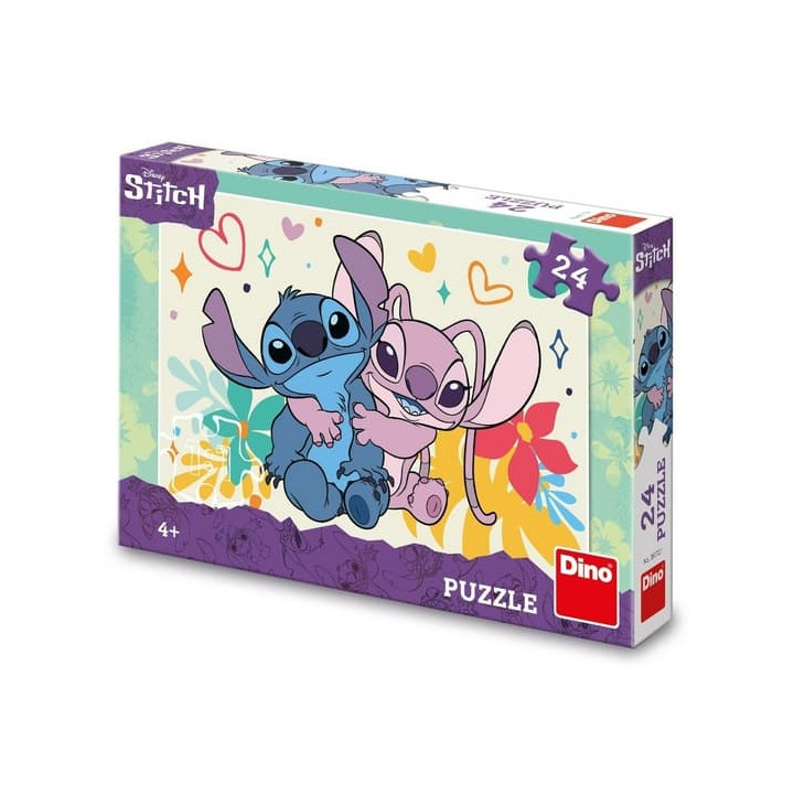 Dino STITCH A ANGEL 24 Puzzle