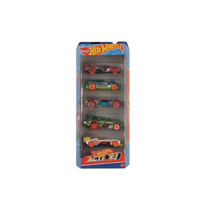 Hot Wheels Angličák 5ks - HW ACTION