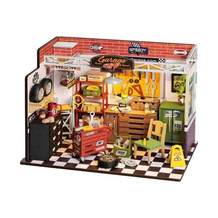 RoboTime miniatura domečku Garáž