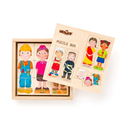 Puzzle - Lidé a povolání z celého světa