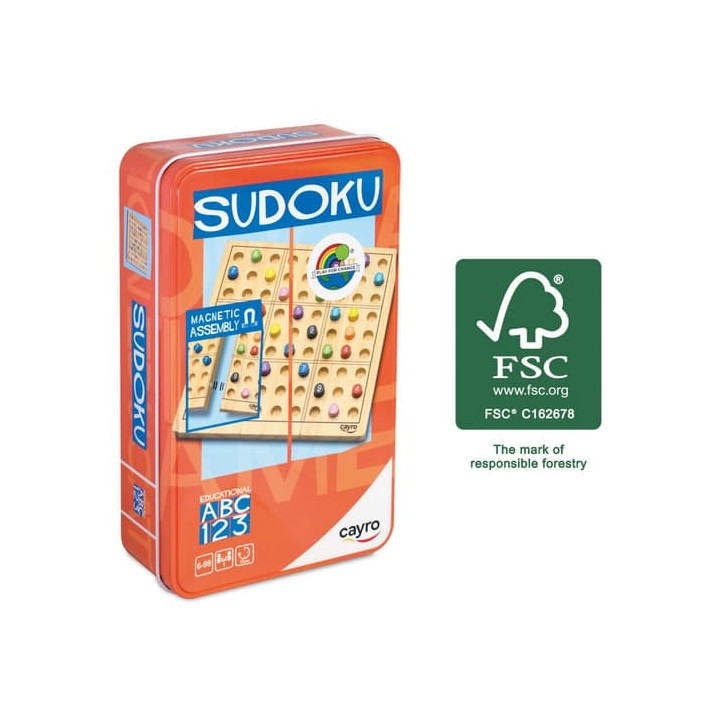 Hlavolam Cayro 110 - Sudoku Metal Box (FSC)