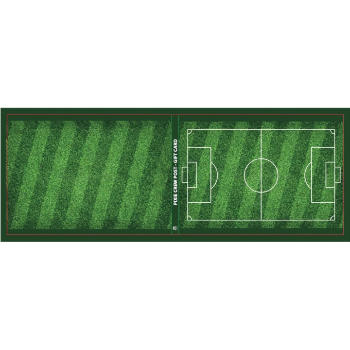 PIXIE CREW pohlednice a přání s dárkem uvnitř - Fotbal