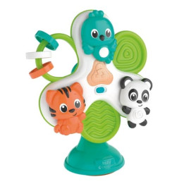 Clemmy baby - Interaktivní volant - kolotoč se zvířátky