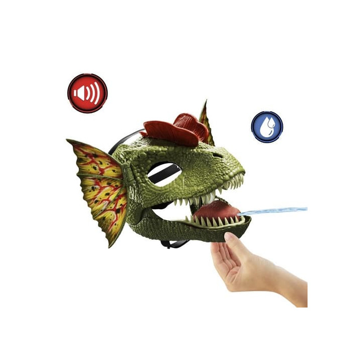 Maska na obličej se zvuky Jurassic World DILOPHOSAURUS