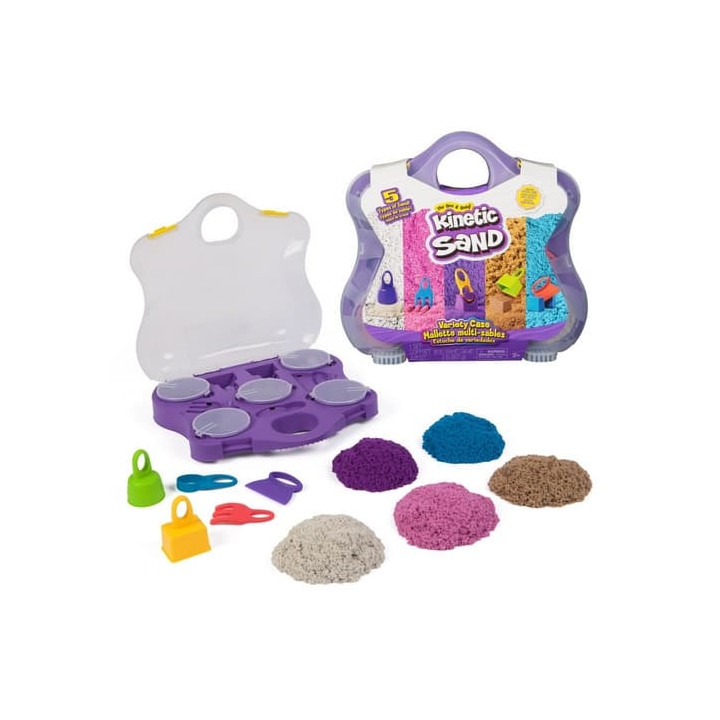 Kinetic Sand kufřík s doplňky