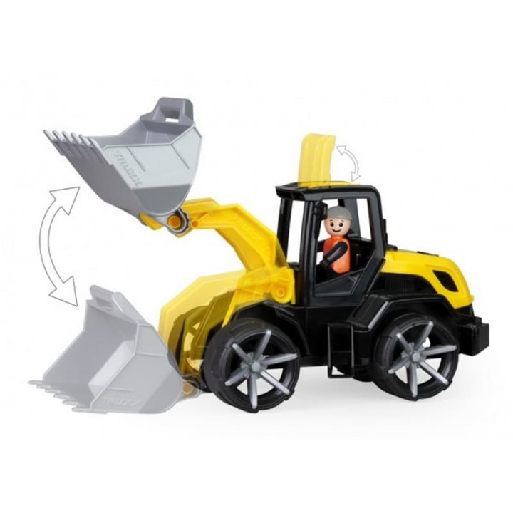 Auto Truxx 2 nakladač plast 34cm s figurkou