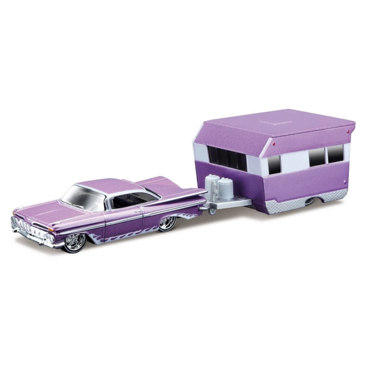 Maisto - Chevrolet Impala Alameda Trailer, 1959, 1:64