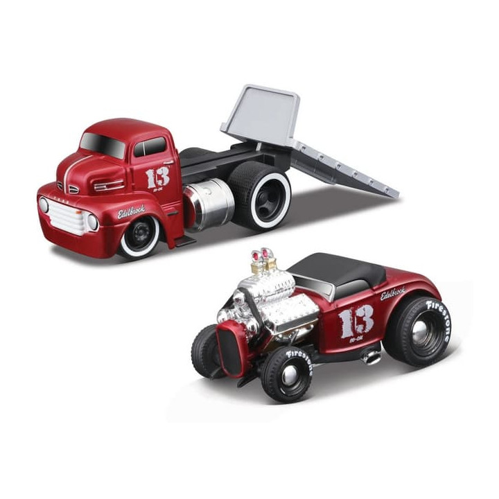 Maisto - Ford COE Flatbed Ford Roadster 1950, 1:64