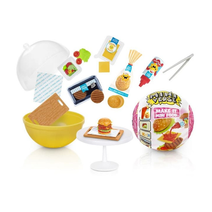 MGA's Miniverse – Mini Food Občerstvení, série 3A, PDQ