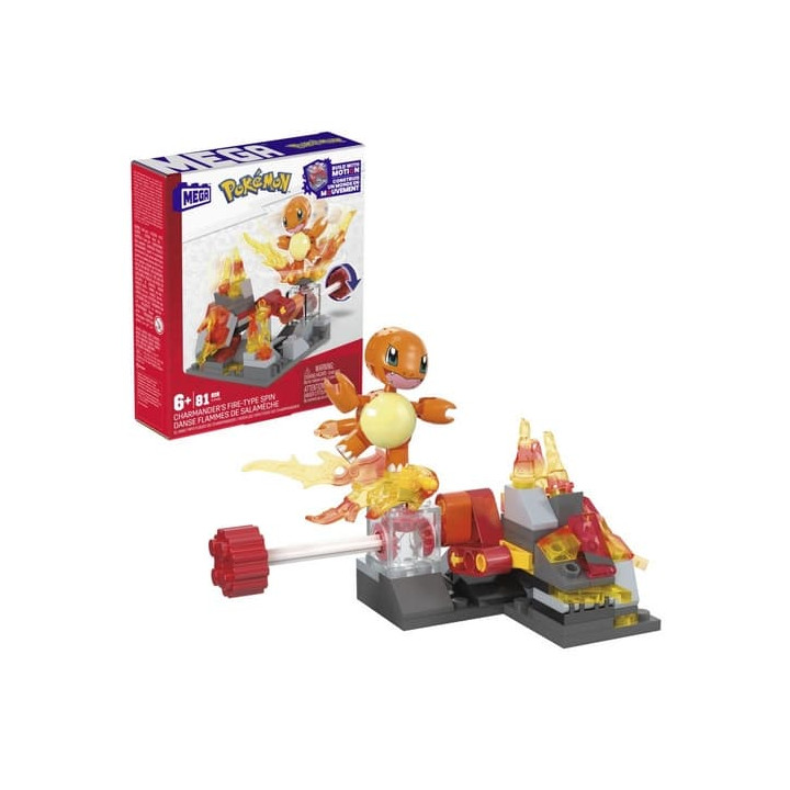 MEGA POKÉMON DOBRODRUŽSTVÍ - CHARMANDER S OHNIVÝM TYPEM