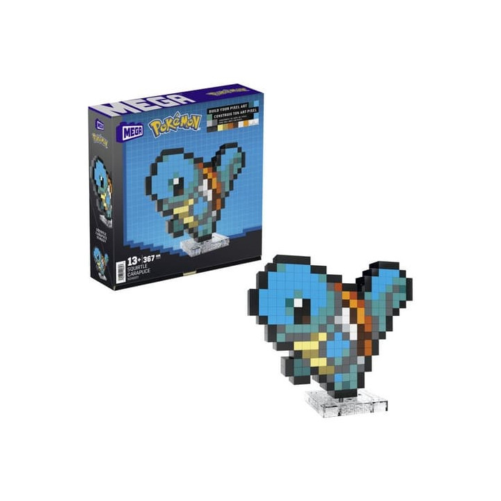 MEGA POKÉMON PIXEL ART - SQUIRTLE