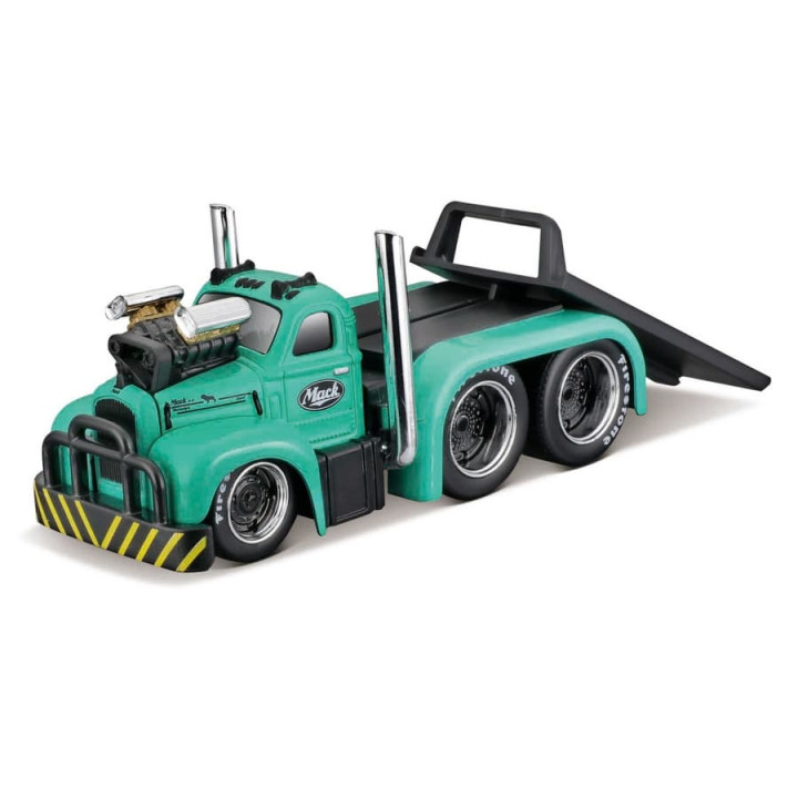 Maisto - MACK B-61 Flatbed 1953, Dodge Dart HEMI Gasser 1968, 1:64